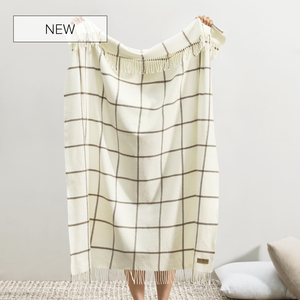 Image Barnwood Lexington Plaid Throw