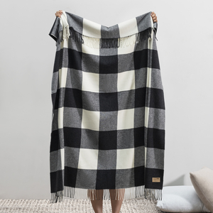 Image Graphite Buffalo Check Throw